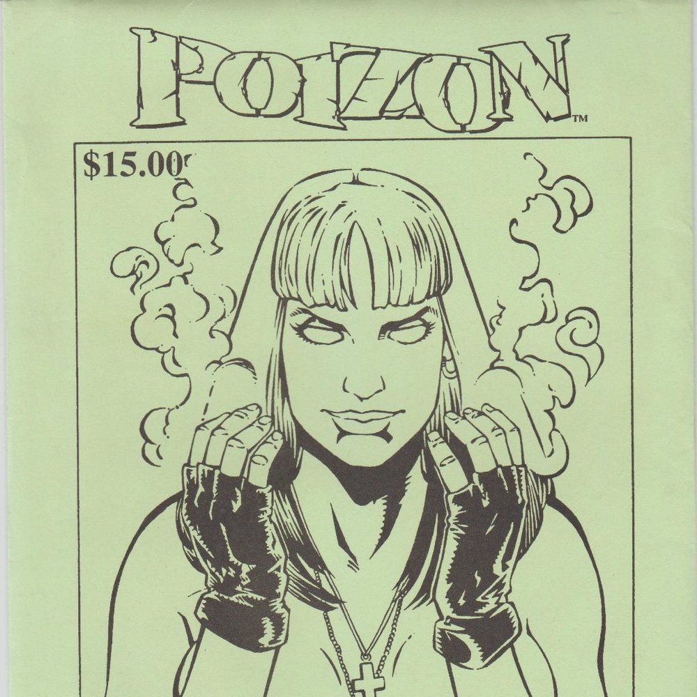 Poizon Green Death Edition 1 Signed Georges Limited London Night Studio 1996